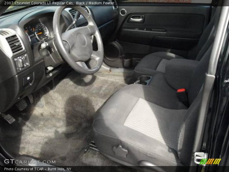 Black / Medium Pewter 2007 Chevrolet Colorado LT Regular Cab