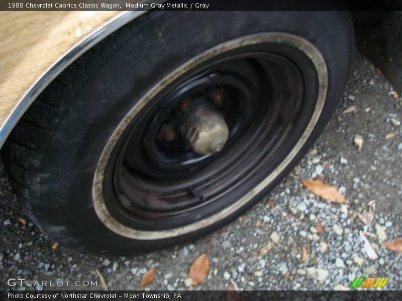 Medium Gray Metallic / Gray 1988 Chevrolet Caprice Classic Wagon