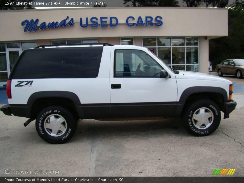 Olympic White / Pewter 1997 Chevrolet Tahoe Z71 4x4