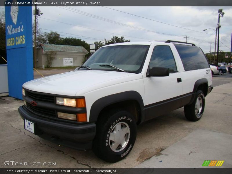 Olympic White / Pewter 1997 Chevrolet Tahoe Z71 4x4
