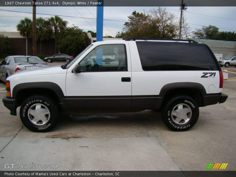 Olympic White / Pewter 1997 Chevrolet Tahoe Z71 4x4