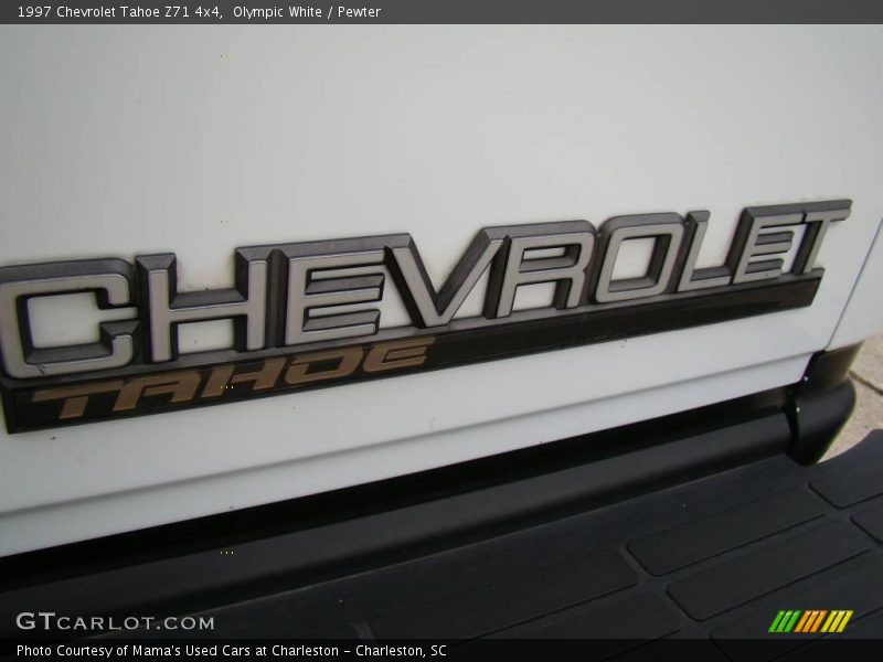 Olympic White / Pewter 1997 Chevrolet Tahoe Z71 4x4