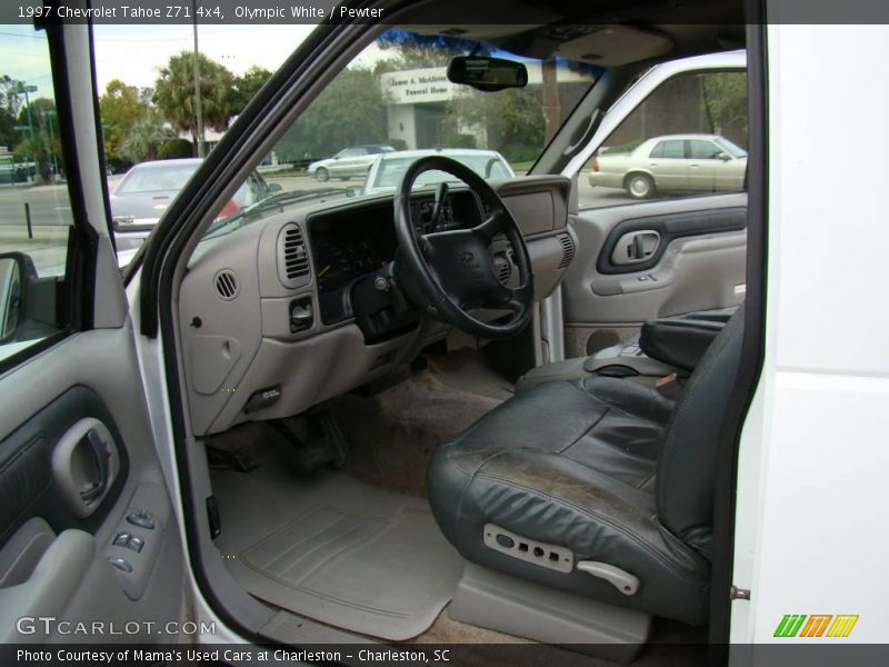 Olympic White / Pewter 1997 Chevrolet Tahoe Z71 4x4