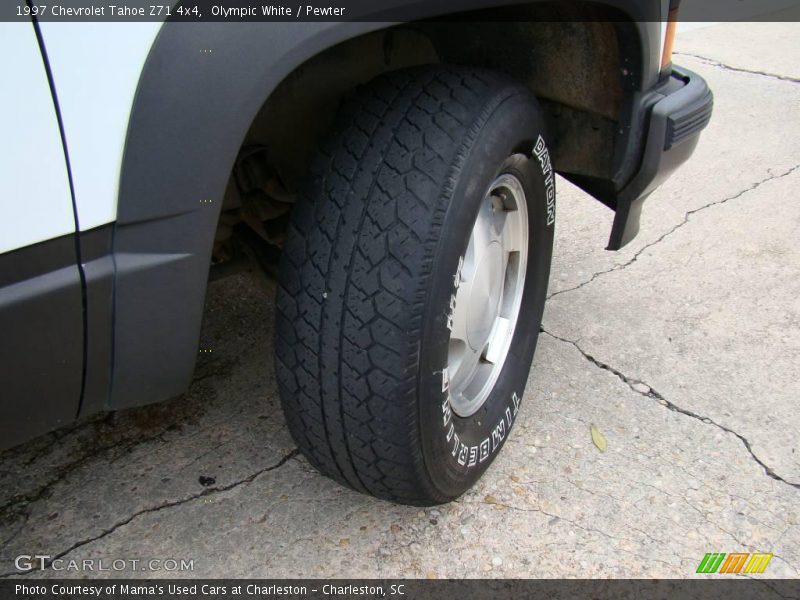 Olympic White / Pewter 1997 Chevrolet Tahoe Z71 4x4
