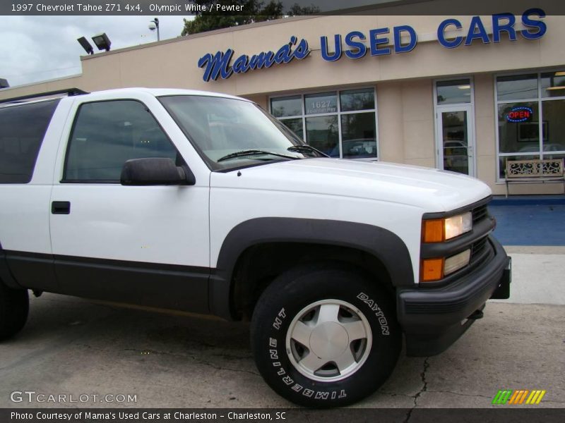 Olympic White / Pewter 1997 Chevrolet Tahoe Z71 4x4