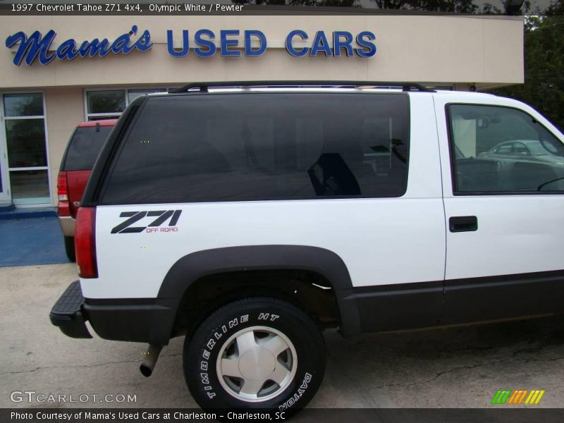 Olympic White / Pewter 1997 Chevrolet Tahoe Z71 4x4