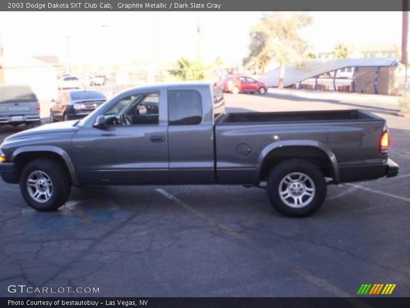 Graphite Metallic / Dark Slate Gray 2003 Dodge Dakota SXT Club Cab