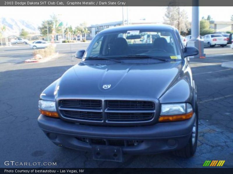 Graphite Metallic / Dark Slate Gray 2003 Dodge Dakota SXT Club Cab