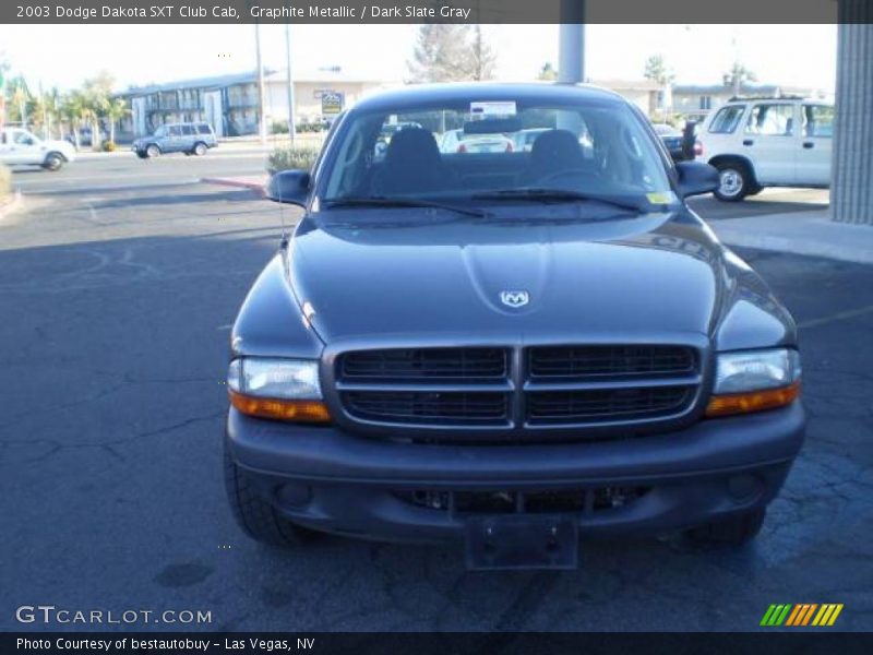 Graphite Metallic / Dark Slate Gray 2003 Dodge Dakota SXT Club Cab