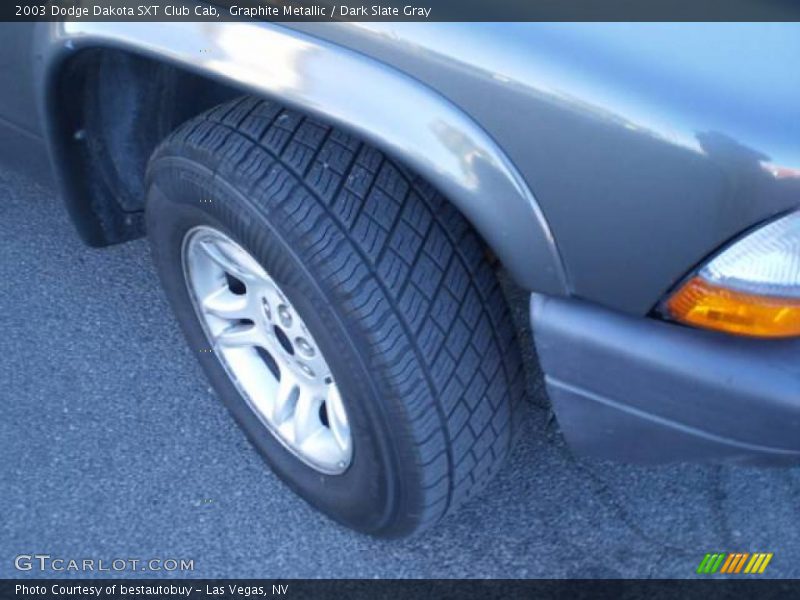 Graphite Metallic / Dark Slate Gray 2003 Dodge Dakota SXT Club Cab