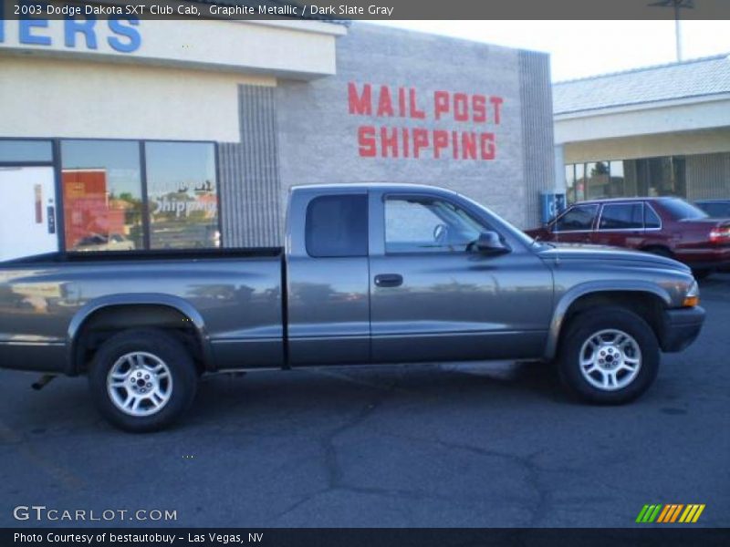 Graphite Metallic / Dark Slate Gray 2003 Dodge Dakota SXT Club Cab