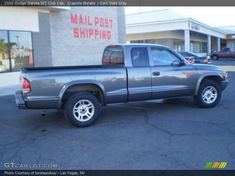 Graphite Metallic / Dark Slate Gray 2003 Dodge Dakota SXT Club Cab