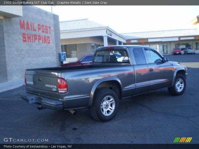 Graphite Metallic / Dark Slate Gray 2003 Dodge Dakota SXT Club Cab