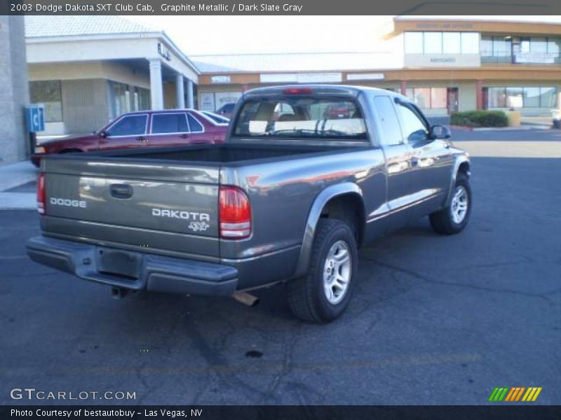 Graphite Metallic / Dark Slate Gray 2003 Dodge Dakota SXT Club Cab