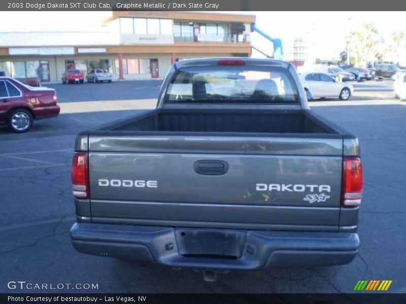 Graphite Metallic / Dark Slate Gray 2003 Dodge Dakota SXT Club Cab