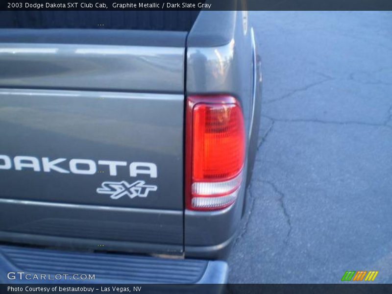 Graphite Metallic / Dark Slate Gray 2003 Dodge Dakota SXT Club Cab