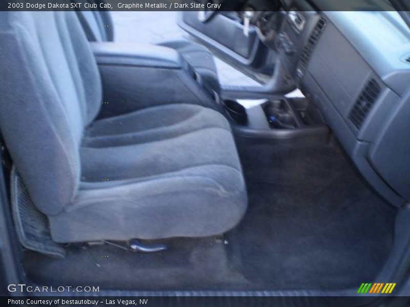 Graphite Metallic / Dark Slate Gray 2003 Dodge Dakota SXT Club Cab
