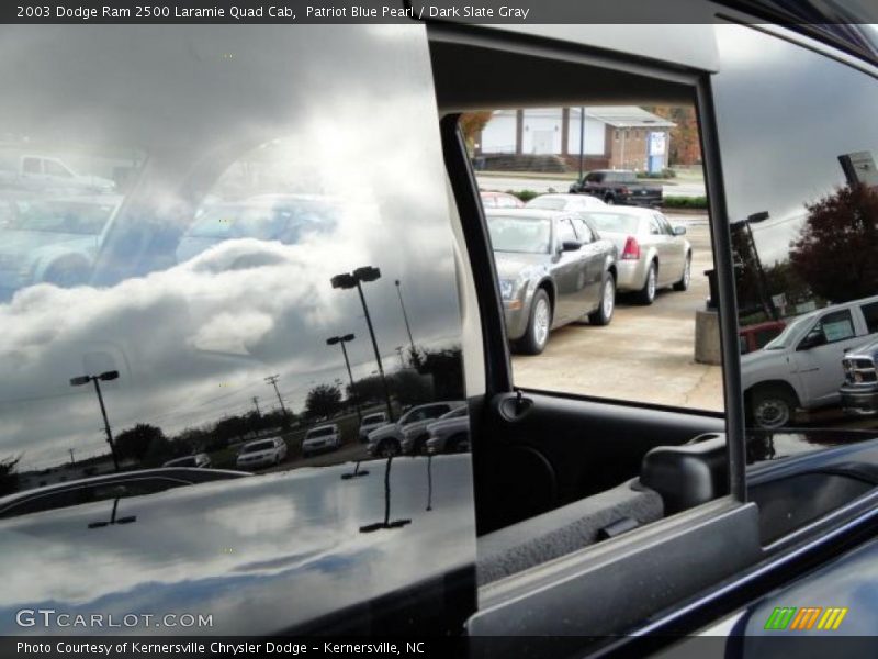 Patriot Blue Pearl / Dark Slate Gray 2003 Dodge Ram 2500 Laramie Quad Cab