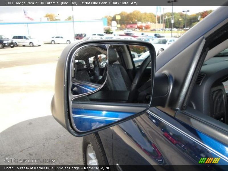 Patriot Blue Pearl / Dark Slate Gray 2003 Dodge Ram 2500 Laramie Quad Cab