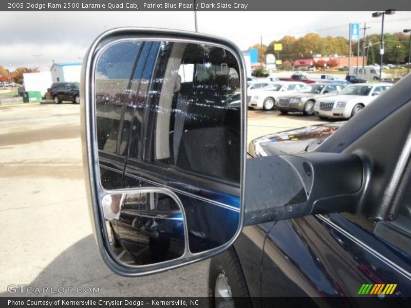 Patriot Blue Pearl / Dark Slate Gray 2003 Dodge Ram 2500 Laramie Quad Cab