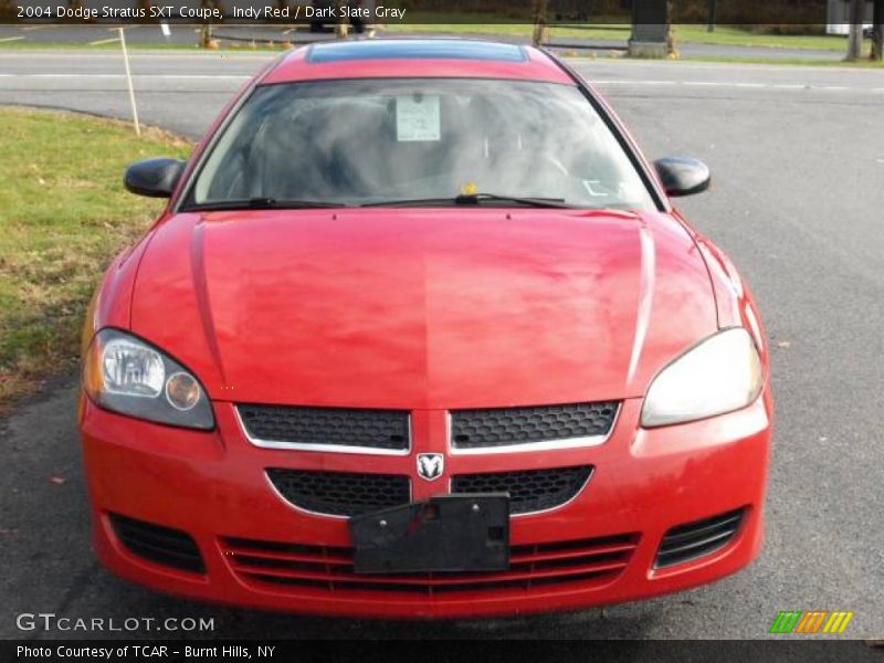 Indy Red / Dark Slate Gray 2004 Dodge Stratus SXT Coupe