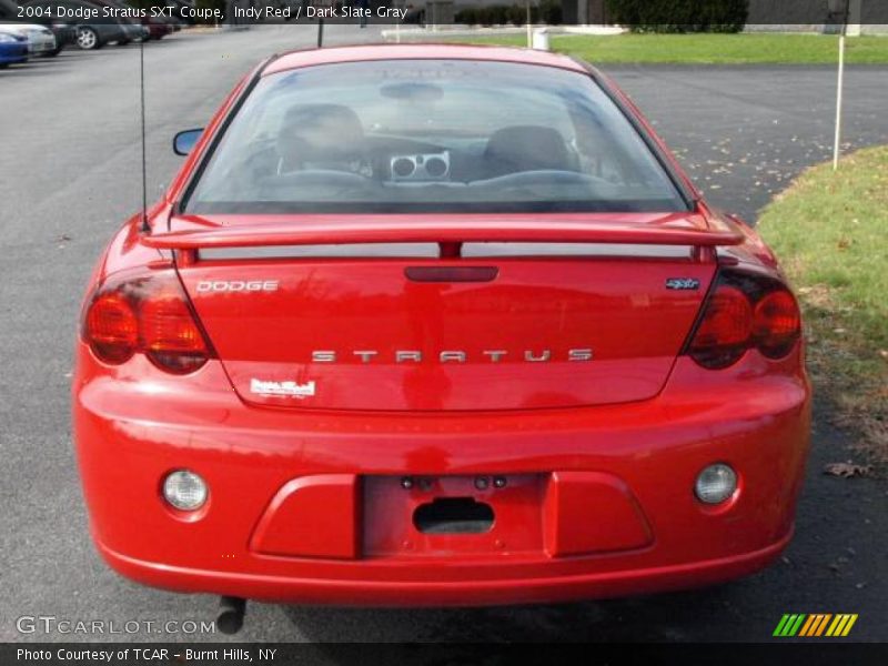 Indy Red / Dark Slate Gray 2004 Dodge Stratus SXT Coupe