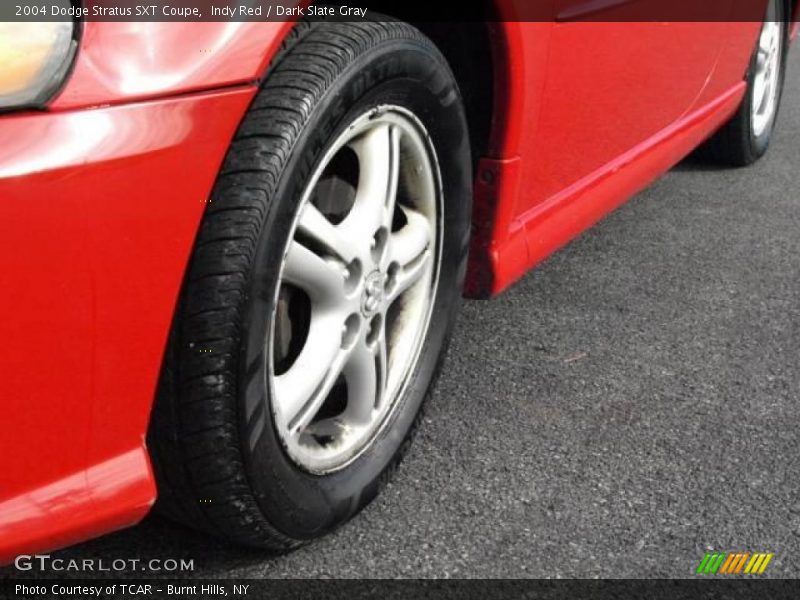 Indy Red / Dark Slate Gray 2004 Dodge Stratus SXT Coupe