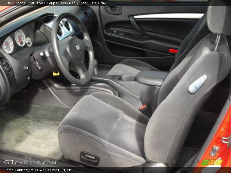 Indy Red / Dark Slate Gray 2004 Dodge Stratus SXT Coupe