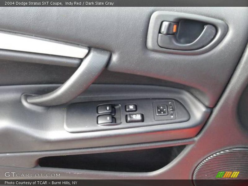 Indy Red / Dark Slate Gray 2004 Dodge Stratus SXT Coupe