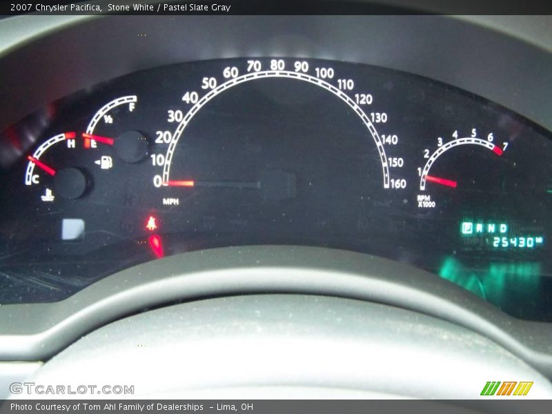 Stone White / Pastel Slate Gray 2007 Chrysler Pacifica