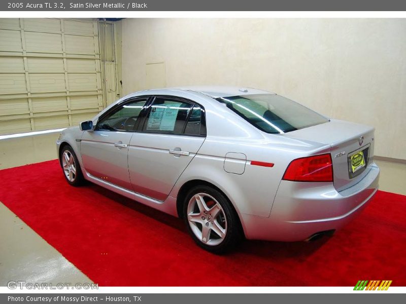 Satin Silver Metallic / Black 2005 Acura TL 3.2