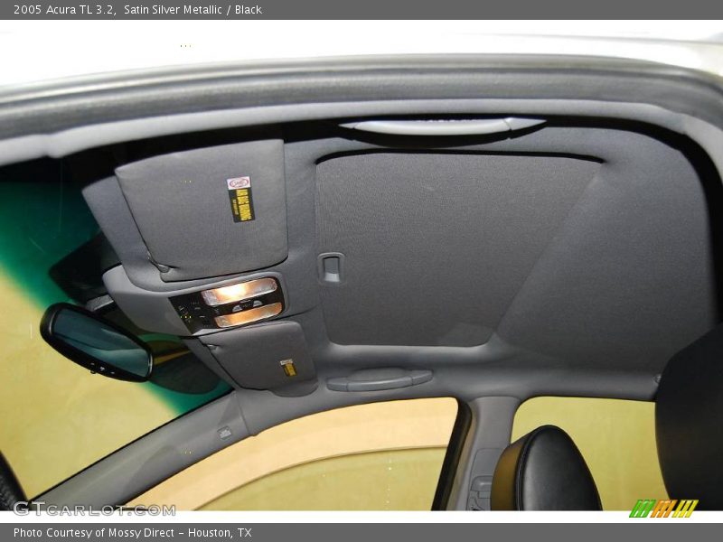 Satin Silver Metallic / Black 2005 Acura TL 3.2