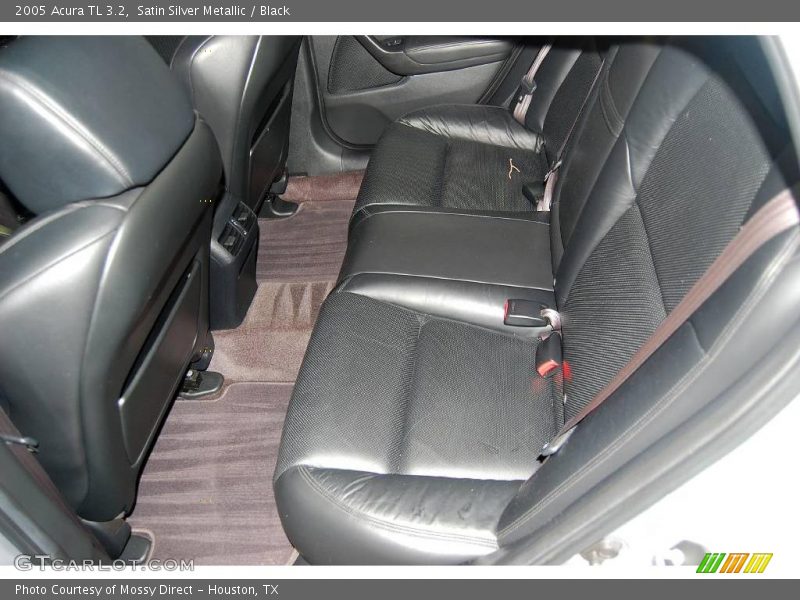 Satin Silver Metallic / Black 2005 Acura TL 3.2
