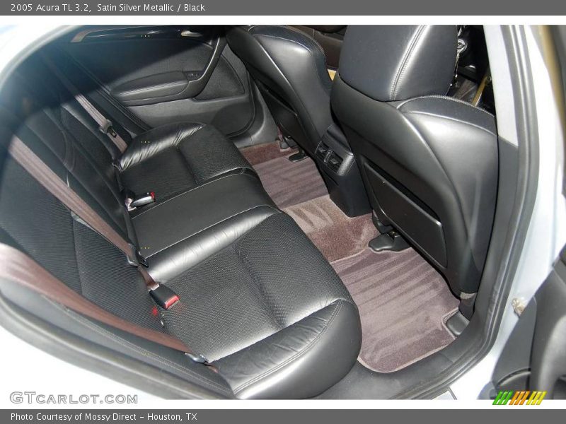 Satin Silver Metallic / Black 2005 Acura TL 3.2