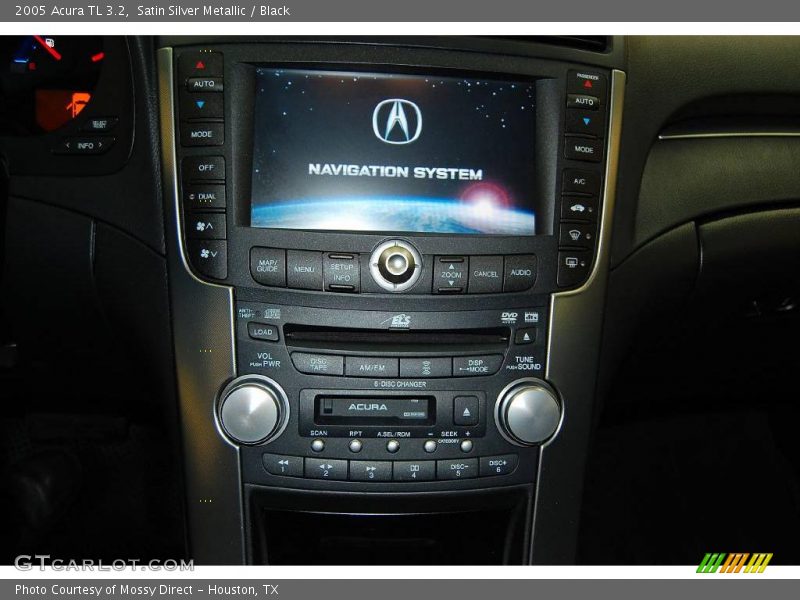 Satin Silver Metallic / Black 2005 Acura TL 3.2
