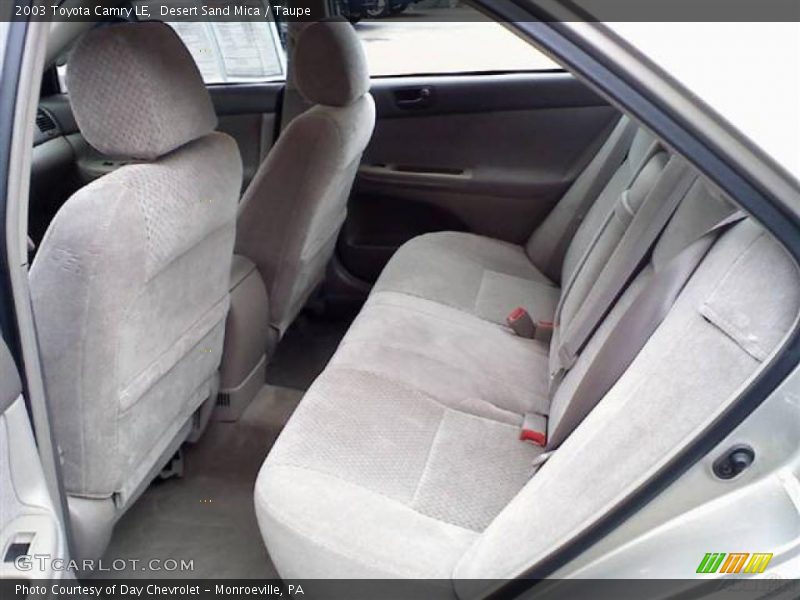Desert Sand Mica / Taupe 2003 Toyota Camry LE