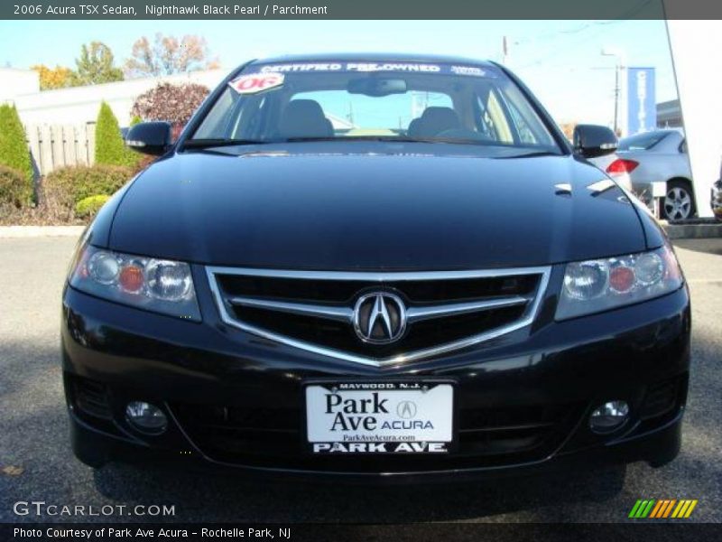 Nighthawk Black Pearl / Parchment 2006 Acura TSX Sedan