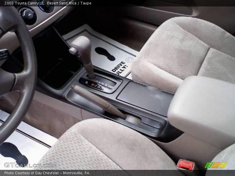 Desert Sand Mica / Taupe 2003 Toyota Camry LE