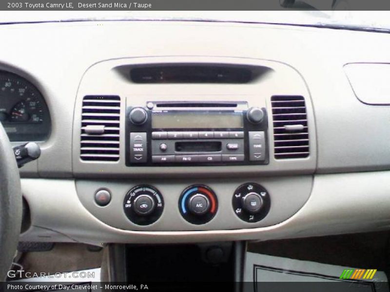 Desert Sand Mica / Taupe 2003 Toyota Camry LE