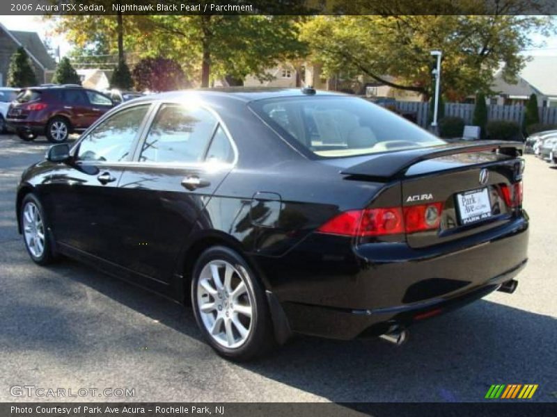 Nighthawk Black Pearl / Parchment 2006 Acura TSX Sedan