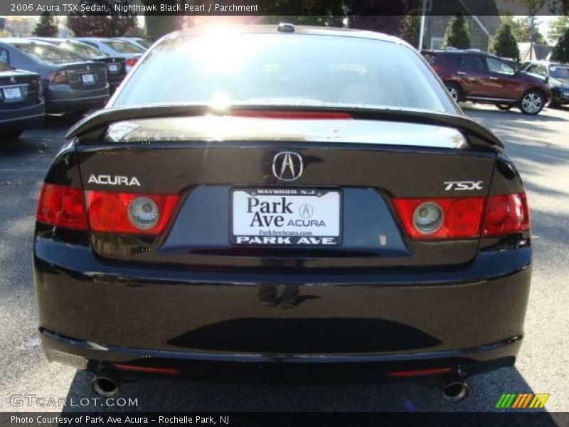 Nighthawk Black Pearl / Parchment 2006 Acura TSX Sedan