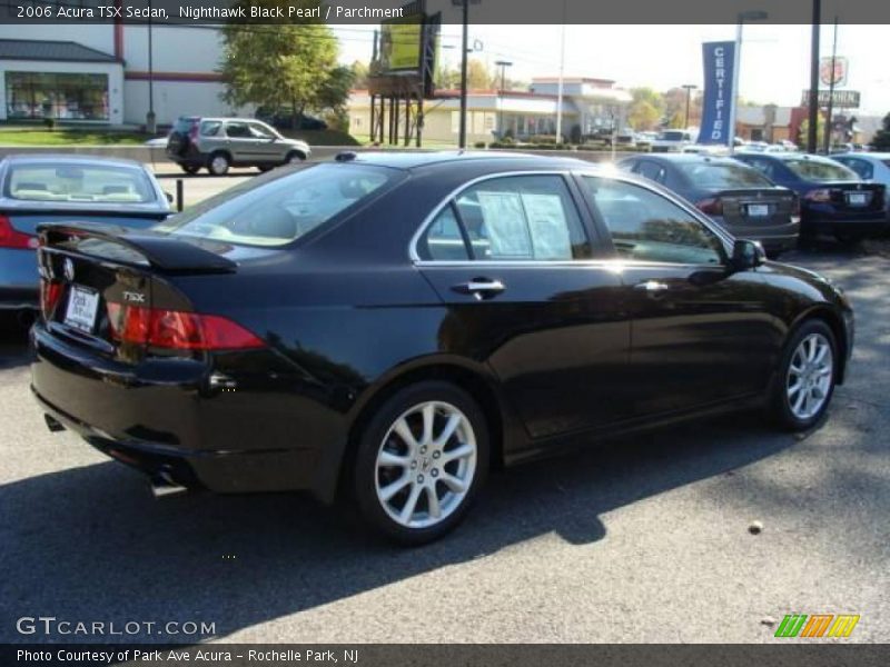 Nighthawk Black Pearl / Parchment 2006 Acura TSX Sedan