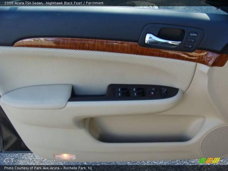 Nighthawk Black Pearl / Parchment 2006 Acura TSX Sedan