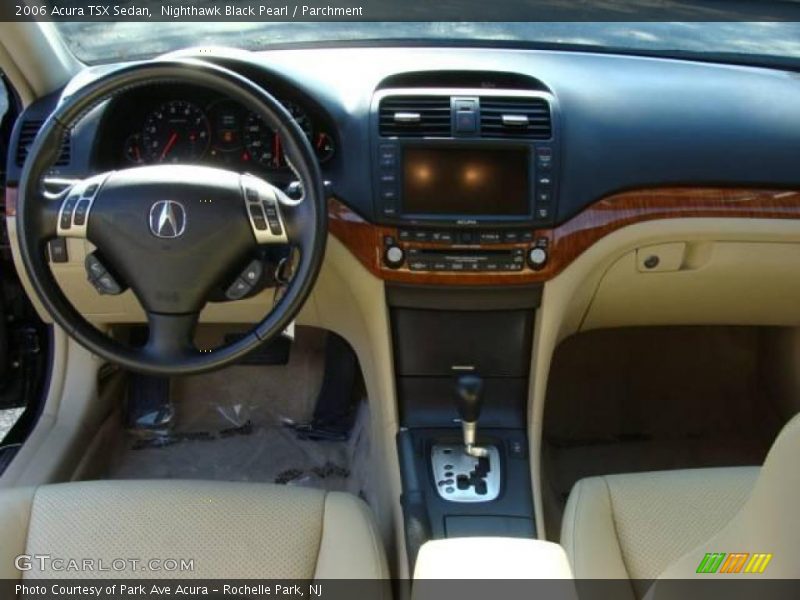 Nighthawk Black Pearl / Parchment 2006 Acura TSX Sedan