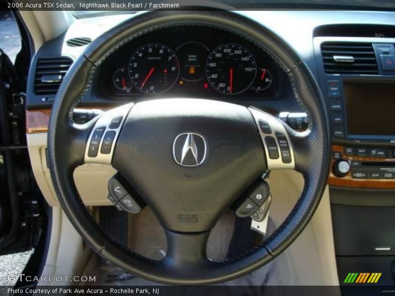 Nighthawk Black Pearl / Parchment 2006 Acura TSX Sedan