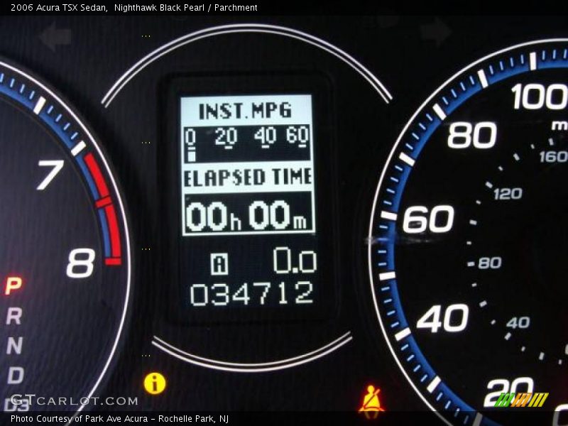 Nighthawk Black Pearl / Parchment 2006 Acura TSX Sedan