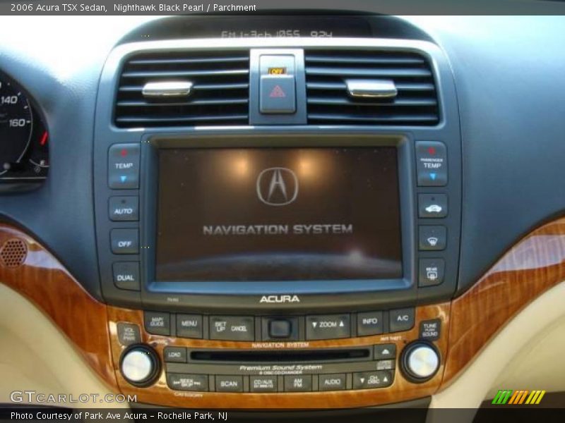 Nighthawk Black Pearl / Parchment 2006 Acura TSX Sedan