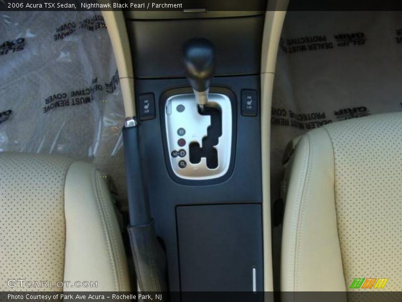 Nighthawk Black Pearl / Parchment 2006 Acura TSX Sedan