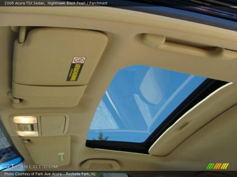 Nighthawk Black Pearl / Parchment 2006 Acura TSX Sedan