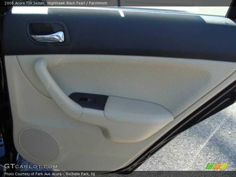 Nighthawk Black Pearl / Parchment 2006 Acura TSX Sedan